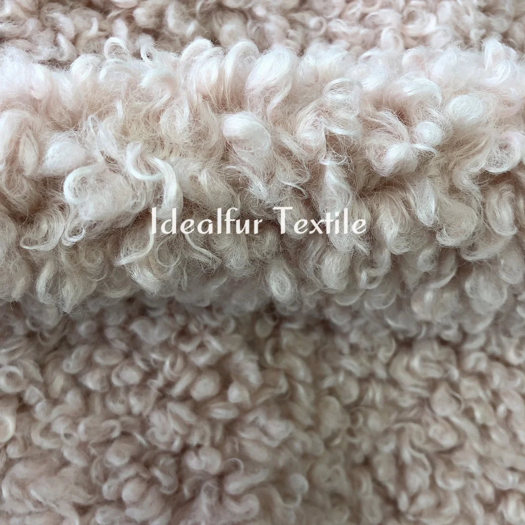 Curly Soft Imitation Lambs Wool Fur/Sherpa Fur