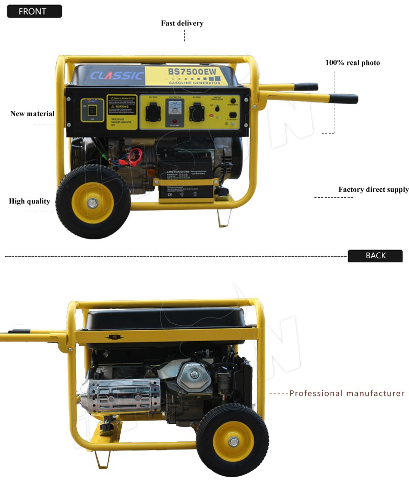 power generator natural gas 3kw 4kw 5kw 6kw