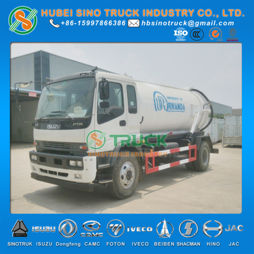 ISUZU 12000L Vacuum Suction Suction Truck