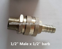 Stainless Steel Ball Lock Disconnect Barb