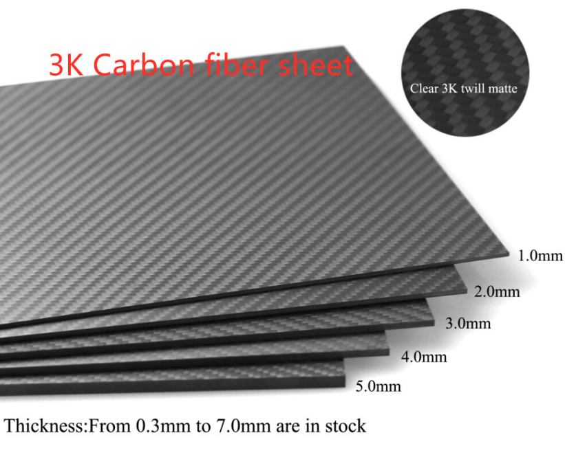 Carbon Fiber Sheet Flexible Hardness