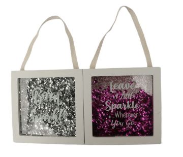 PORTABLE WITH GLITTER EXQUISITE EMBELLISHED PICTURE FRAME