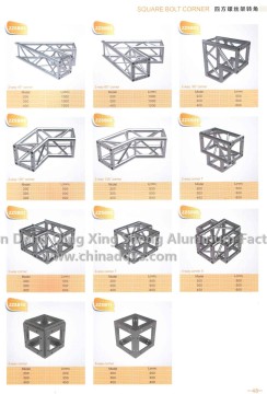 TRIANGULAR BOLT CORNER ALUMINUM ALLOY TRUSS