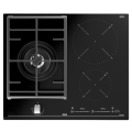 Piano cottura in vetro nero Teka Mixed Hob