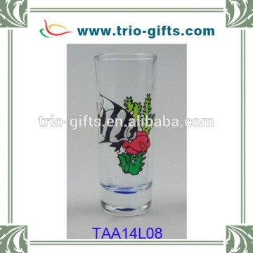 wine shooter glass customized shot glasses fish