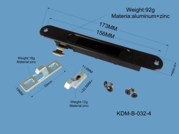 aluminum sash door and window snap lock