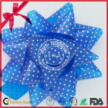 Solid PP Plastic Ribbon Gift Star Bow