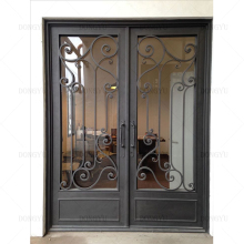 Modern Luxury Powder-Coated Electric Metal Blast-Proof Gate