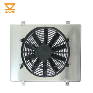 Aluminum Radiator and Fan Shroud for Holden Commodore Calais VL RB30 6Cyl 1986-1988