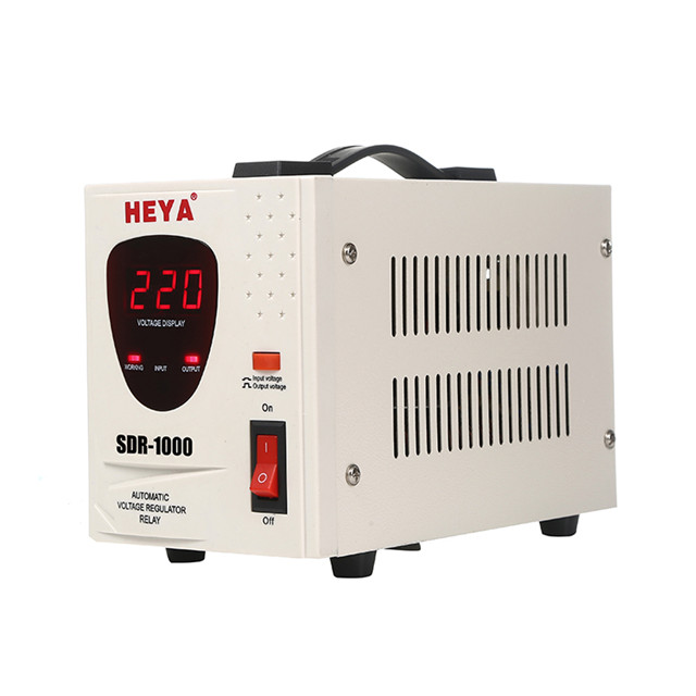 SDR Relay Type Home Power 1KVA Voltage Stabilizer