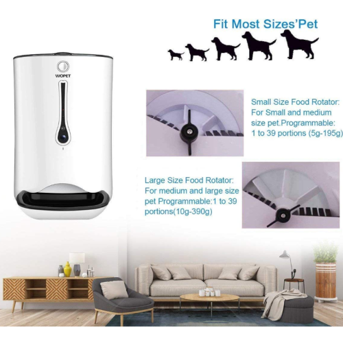 Wi-Fi Enabled Smart Pet Feeder