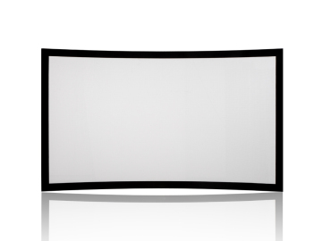 Curved Projection Screens with Custom Sizes