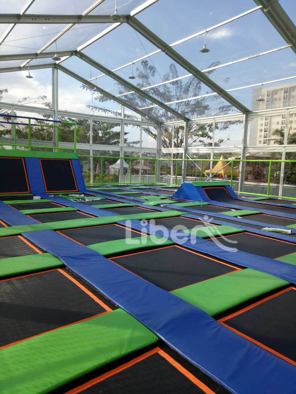 outdoor trampoline park manfacturer