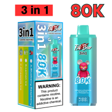 Fat Bear 80000 Puffs Triple Flavor Ice Vape