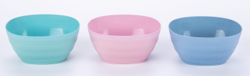 3pcs plastic salad bowel kids bowel 3pk