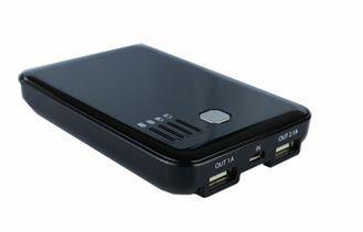 Dual USB lithium polymer power bank 6000mah With Dual Outpu