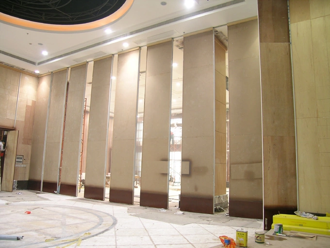Eco Friendly Acoustic Movable Wooden Partition Design Movable Sound Panels for Meeting Room