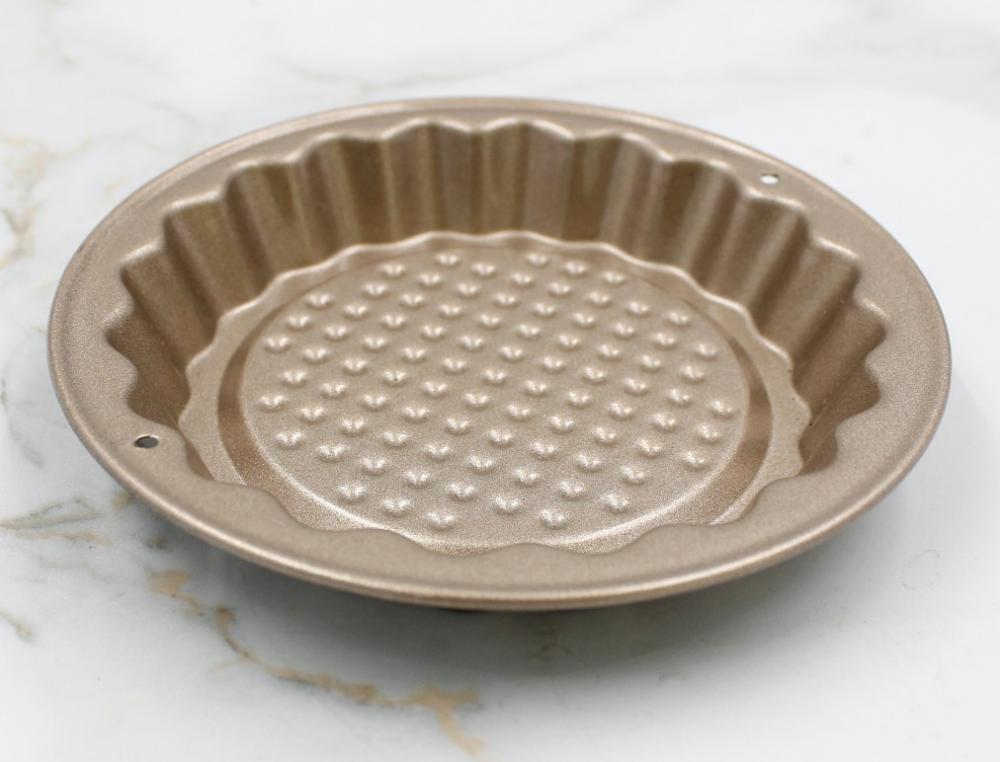 4 &quot;Golden Chrysanthemum Baking Pie Dish Pan