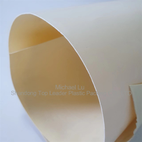 Substrat 0,8mm PS White Flocked Sheet untuk Thermoforming