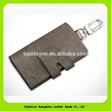 15613 Handmade custom genuine leather key case key holder wallet