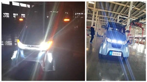 Full Closed Elerly Electric Car EEC 45km with Li Battery