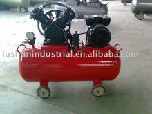 two cylinder piston air compressor