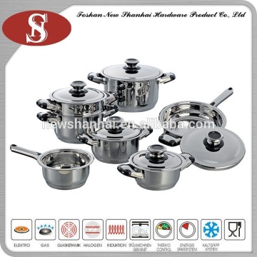 12 Pcs Stainless Steel Cook Ware Set SC604