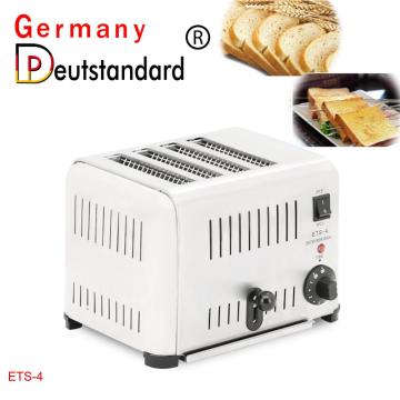 Tostadora automática comercial de 4 rebanadas 1800W