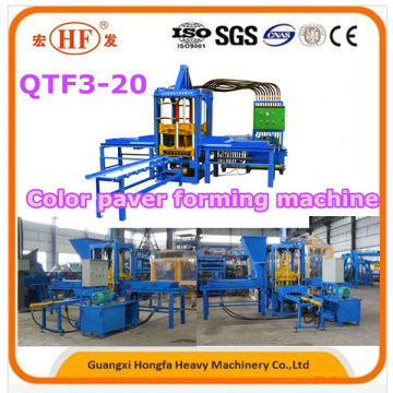 Interlocking Paving Stone/Color Paving Making Machinebrick Making Machine (QTF3-20)
