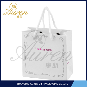 nice matt lamination customized handbag shape paper gift bag