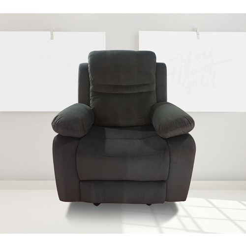 Hot Sale Furniture Velvet Fabric Recliner Chair Sofa