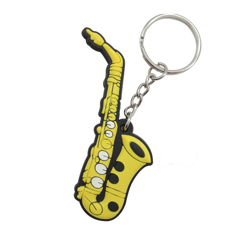 Pvc Music Themed Key Chains