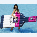 Opblaasbare wijnflessen zwembad Float gigantische opblaasbare champagne