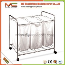 Service Hotel laundry hamper trolley