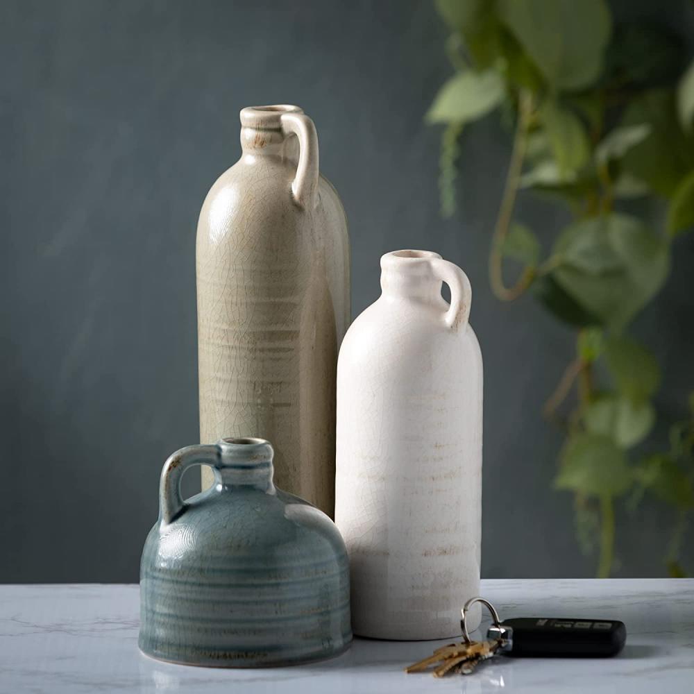 ตกแต่งบ้าน Farmhouse Decorative Small Ceramic Jug