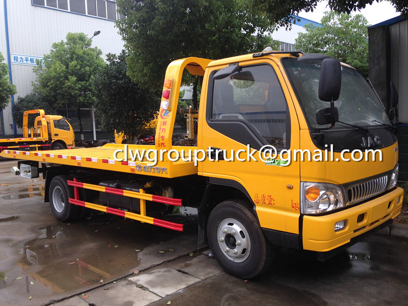 JAC Flat Two-in-one Road Wrecker Truck