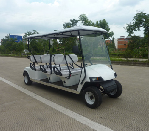 coche de turismo de gas 6 asientos carro de golf de combustible