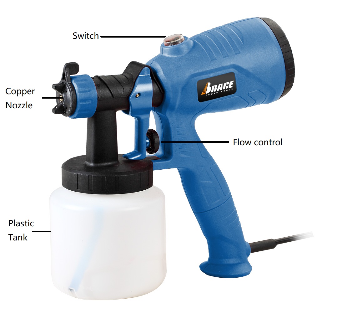 HVLP Electric Paint Spray Gun