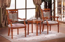 top grade quality 4 legs wood round tea table wood tea table (NG2662)