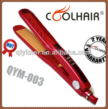 TITANIUM + TOURMALINE + CERAMIC DIGITAL HAIR IRON / HAIR STRAIGHTENER