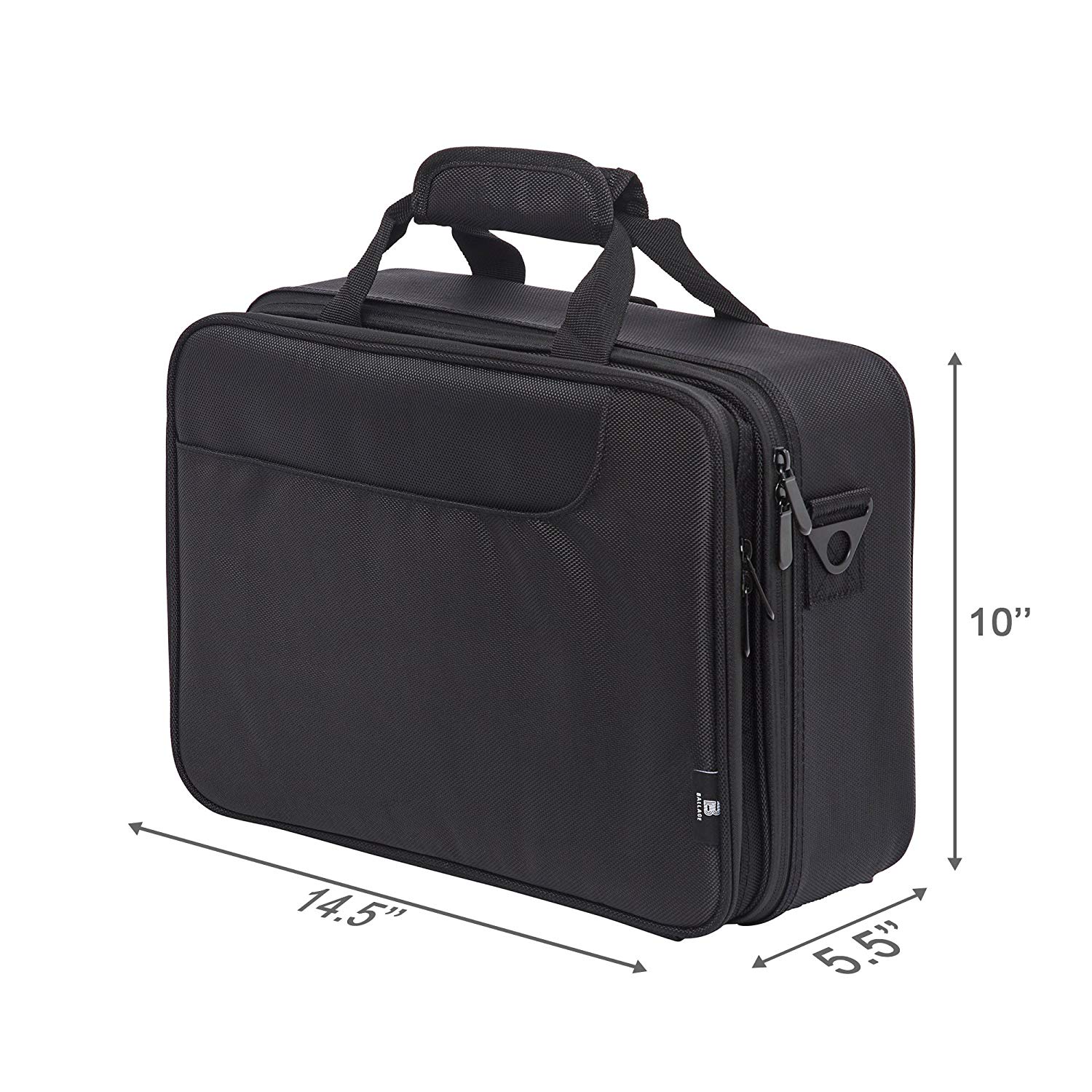 Large Travel Makeup Bag (3 Layer) with Adjustable Dividers, Multipurpose Cosmetic Organizer