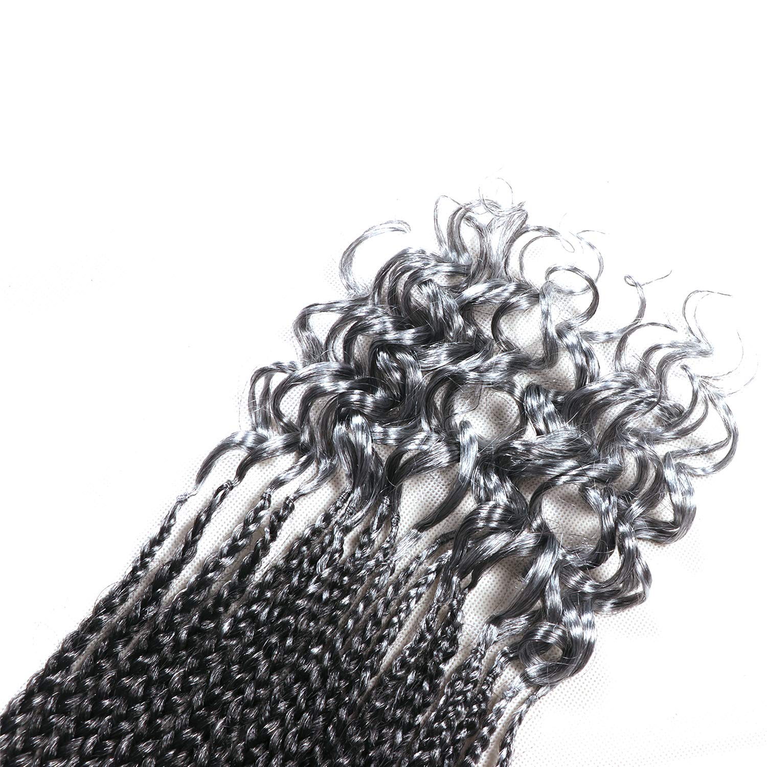 Fast delivery 100g 24 inch 22 strands synthetic ombre crochet box braids hair