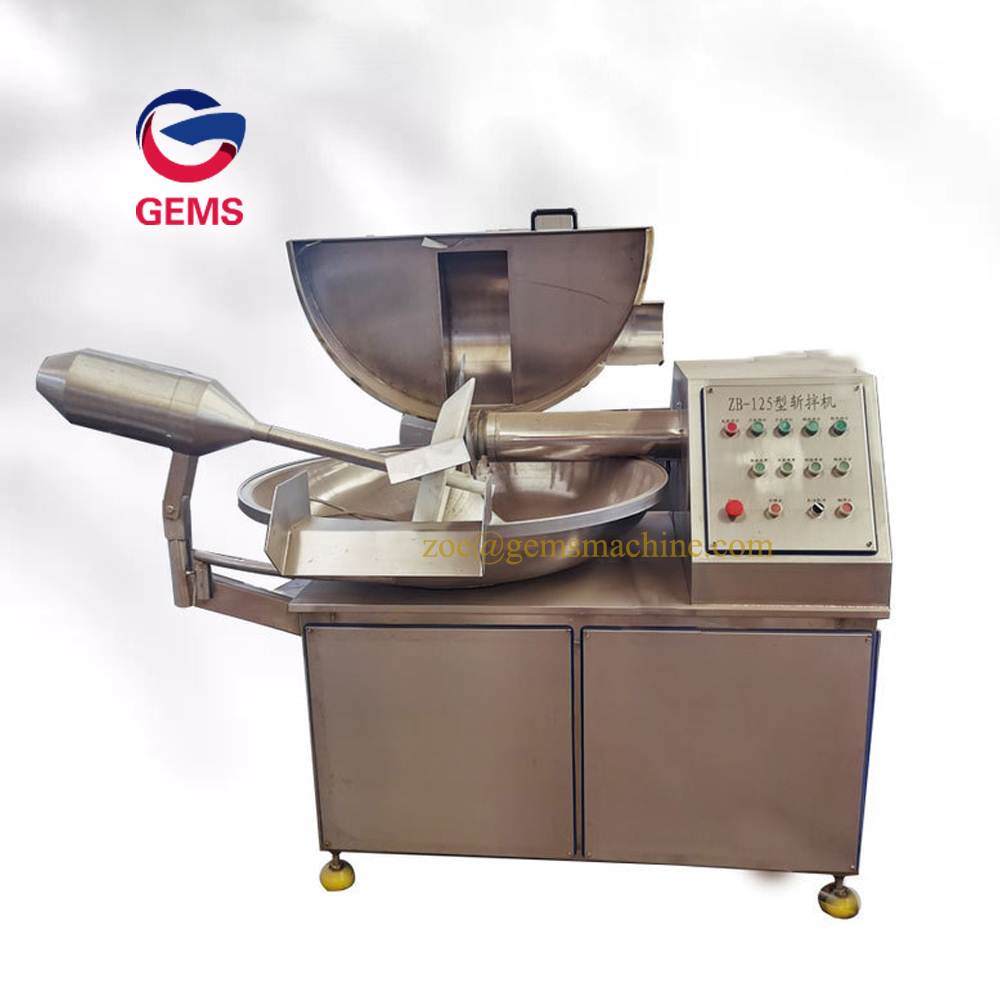 Small Meat Bowl Cutter Machine Bowl Chopper