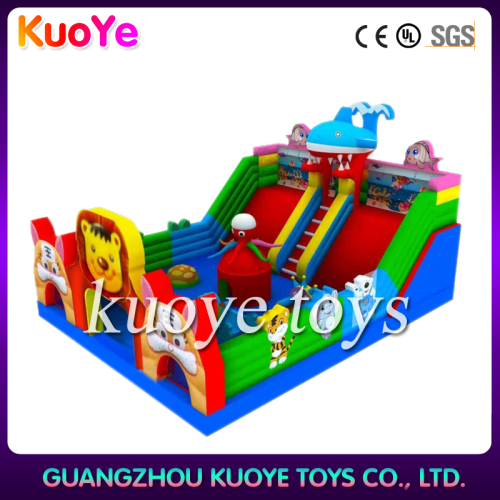 inflatable animal theme park,inflatable playground toys,inflatable slide playground