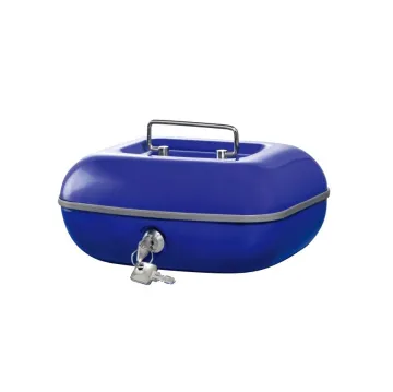 Money Portable Cash Box with Key Lock