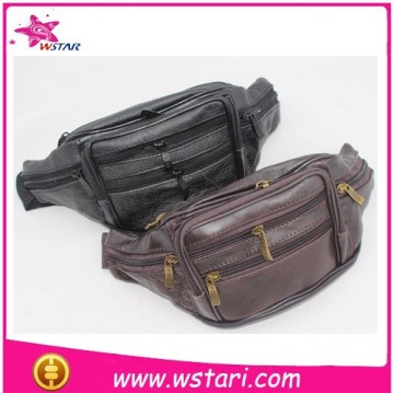 travel genuine leather waist bag