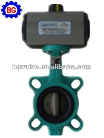 Pneumatic Butterfly Valve EN593