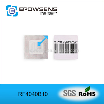 EAS security barcode 8.2mhz rf labels