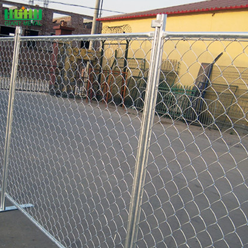 Removable welded temporary fence