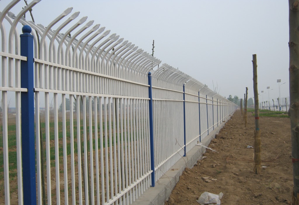 zinc steel fence